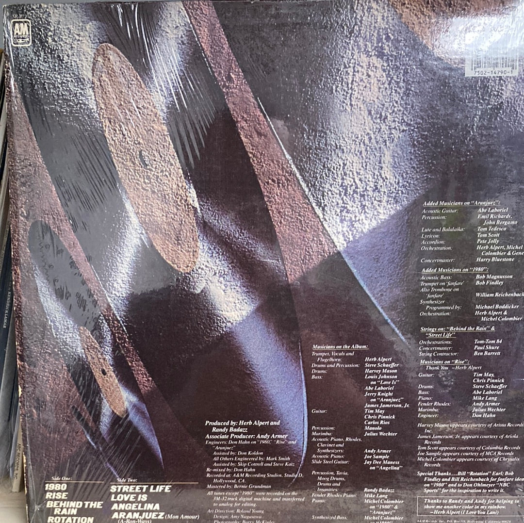 Herb Alpert - Rise - Vinyl LP
