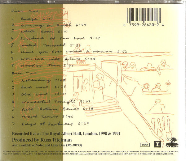 Eric Clapton : 24 Nights (2xCD, Album, RE)