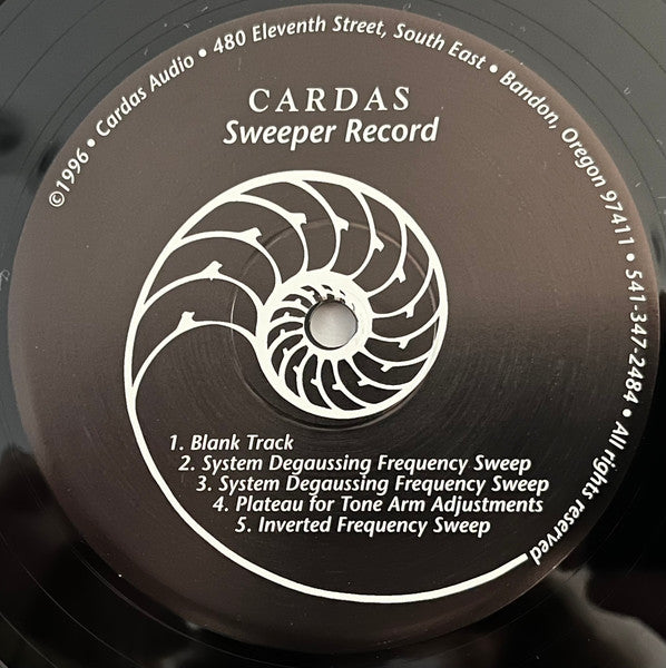 No Artist : The Cardas Sweep Record (12")