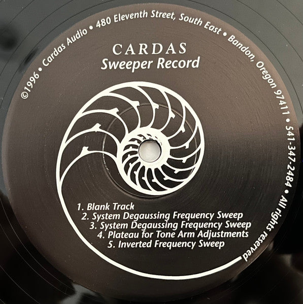 No Artist : The Cardas Sweep Record (12")