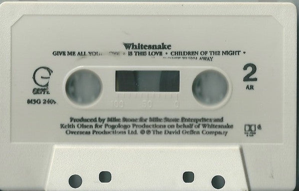 Whitesnake : Whitesnake (Cass, Album, AR)