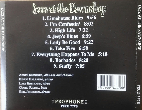 Arne Domnérus : Jazz At The Pawnshop (CD, Album, RE)