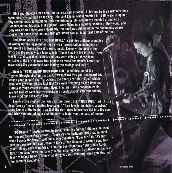 X (5) : More Fun In The New World (CD, Album, RE, RM)