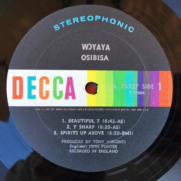 Osibisa : Woyaya (LP, Album, All)