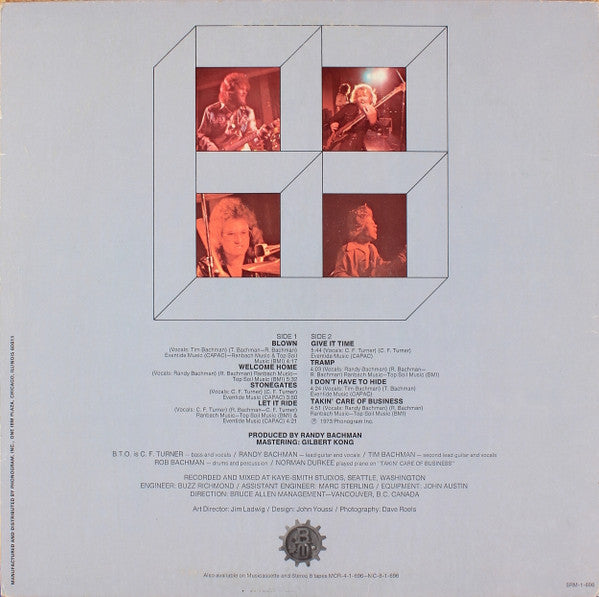 Bachman-Turner Overdrive : Bachman-Turner Overdrive II (LP, Album, RE, Pit)