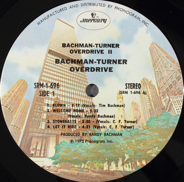 Bachman-Turner Overdrive : Bachman-Turner Overdrive II (LP, Album, RE, Pit)