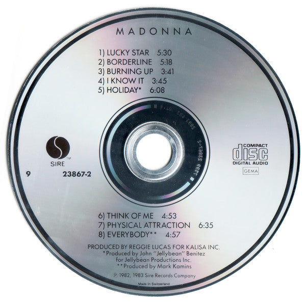 Madonna : Madonna (CD, Album)