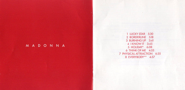 Madonna : Madonna (CD, Album)
