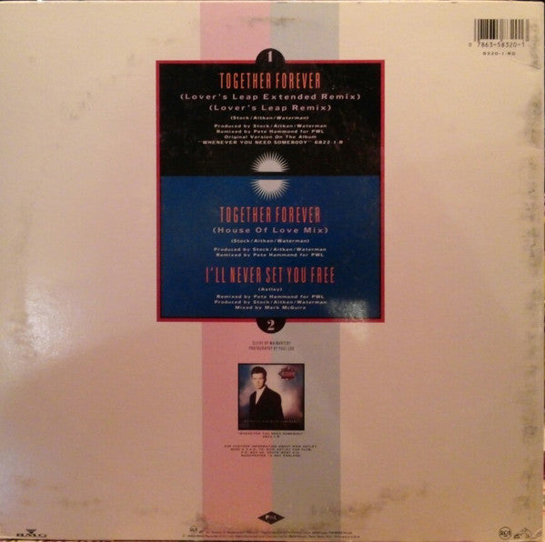 Rick Astley : Together Forever (12")
