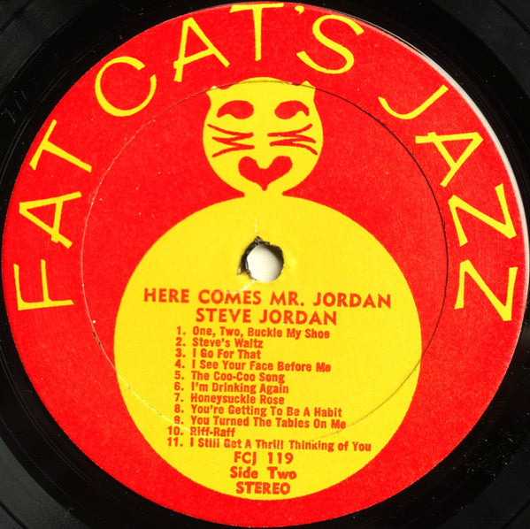 Steve Jordan (3) With Bill Goodall : Here Comes Mr. Jordan (LP, Album)