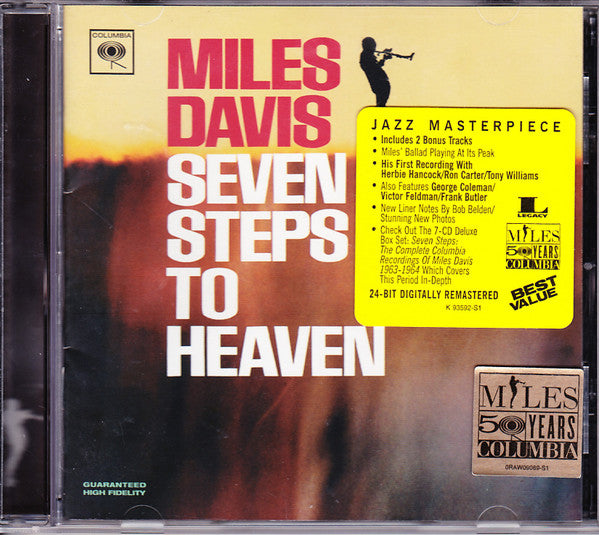 Miles Davis : Seven Steps To Heaven (CD, Album, RE, RM)