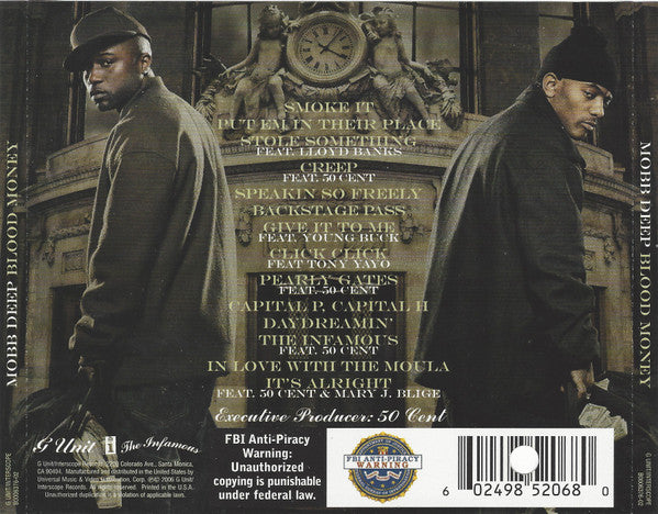 Mobb Deep : Blood Money (CD, Album, Cle)