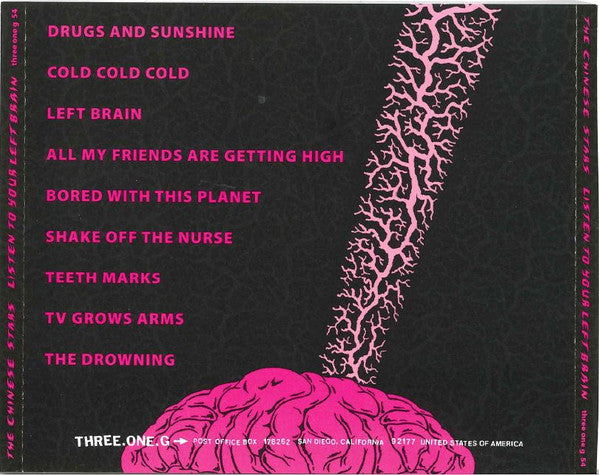 The Chinese Stars : Listen To Your Left Brain (CD, Album)