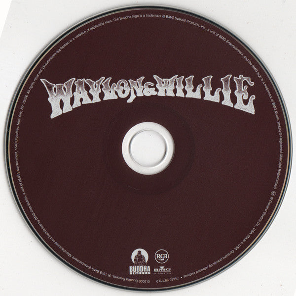 Waylon Jennings & Willie Nelson : Waylon & Willie (CD, Album, RE)