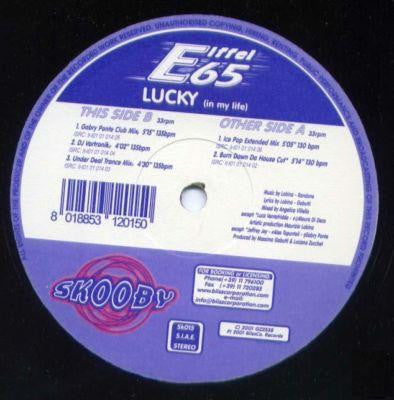 Eiffel 65 : Lucky (In My Life) (12")