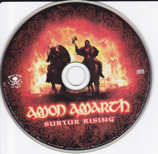 Amon Amarth : Surtur Rising (CD, Album + DVD-V, NTSC + Dig)