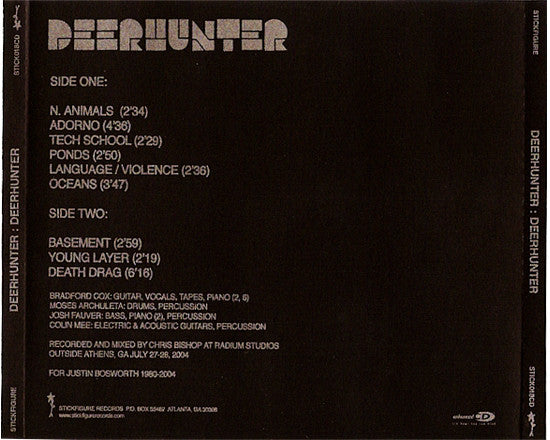 Deerhunter : Deerhunter (CD, Album, Enh)
