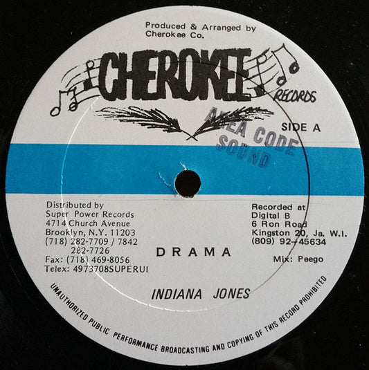 Indiana Jones (2) / Hammer Mouth : Drama / Ugly And Talented (12", Single)