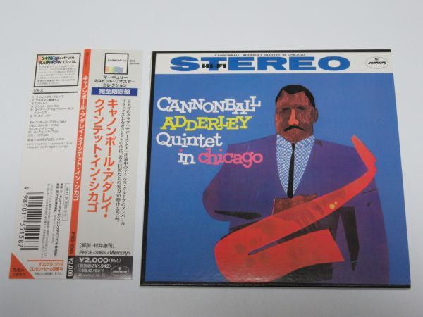 The Cannonball Adderley Quintet : In Chicago (CD, Album, Ltd, RE, RM, Car)