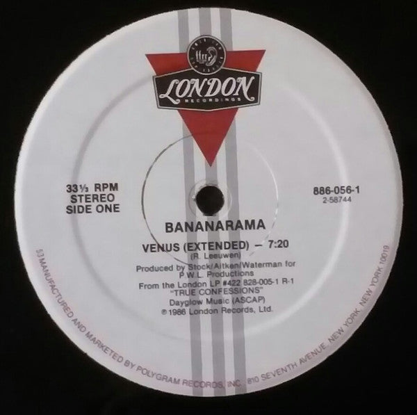 Bananarama : Venus (12", Single, 53)