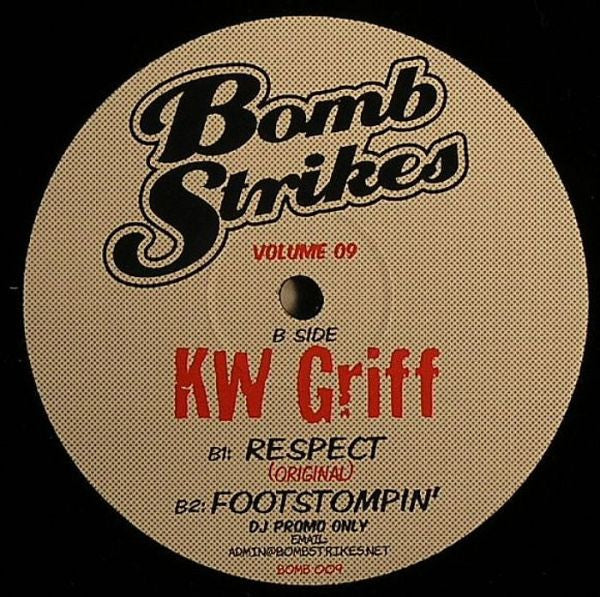 KW Griff : Bomb Strikes Volume 09 (12",Promo)