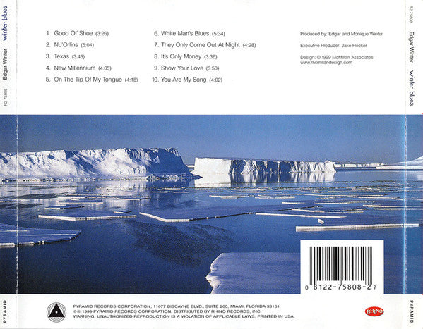 Edgar Winter : Winter Blues (CD, Album)