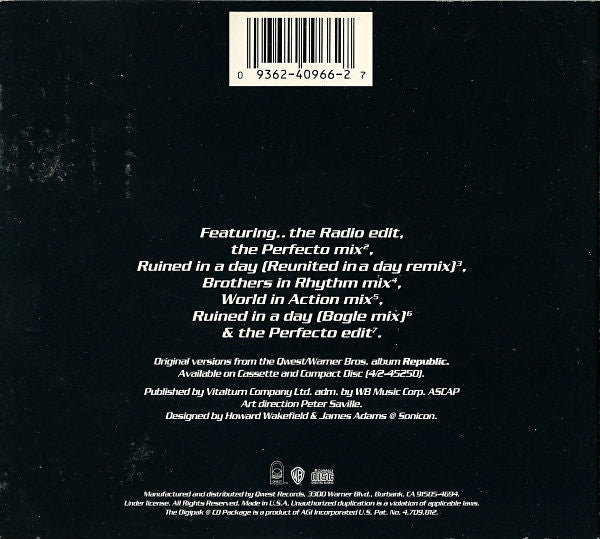 New Order : World (The Price Of Love) (CD, Single, RP, Dig)