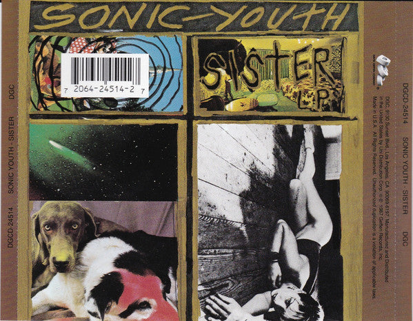 Sonic Youth : Sister (CD, Album, RE, Tec)