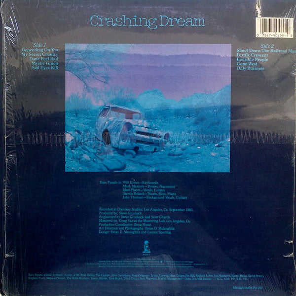 Rain Parade : Crashing Dream (LP,Album)