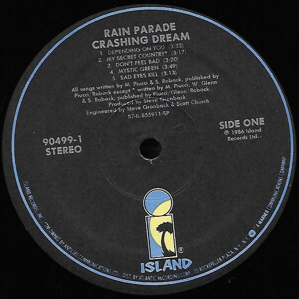 Rain Parade : Crashing Dream (LP,Album)