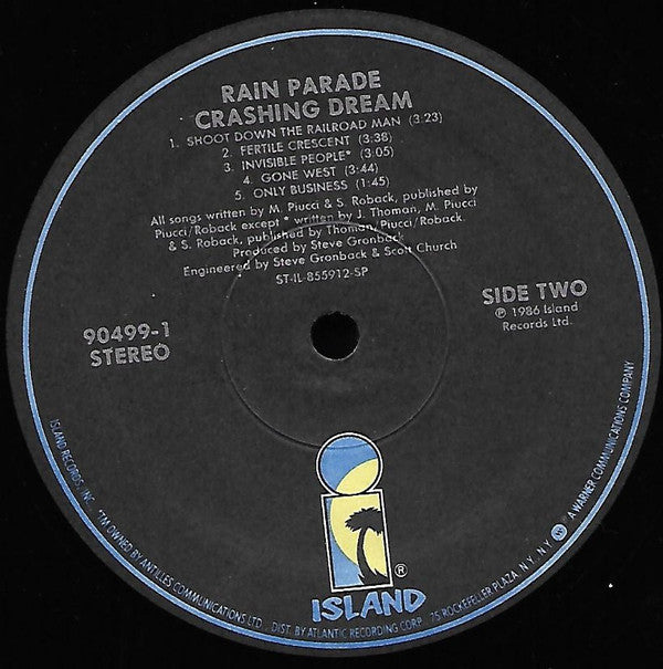 Rain Parade : Crashing Dream (LP,Album)