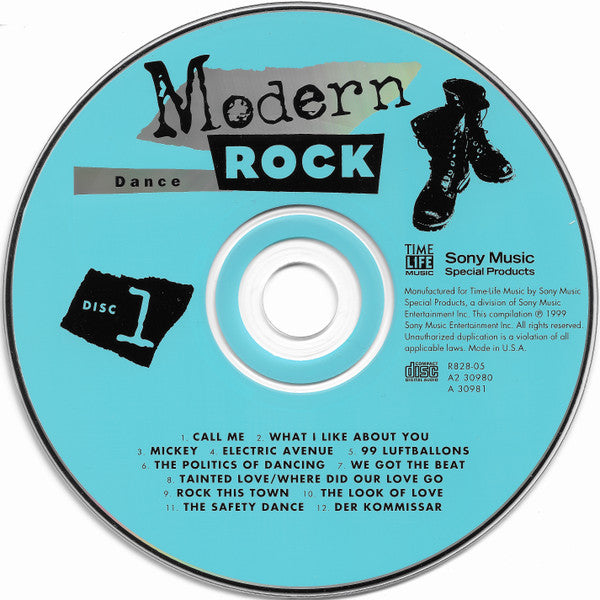 Various : Modern Rock Dance (2xCD, Comp)