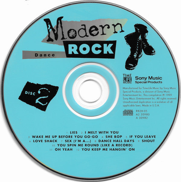 Various : Modern Rock Dance (2xCD, Comp)