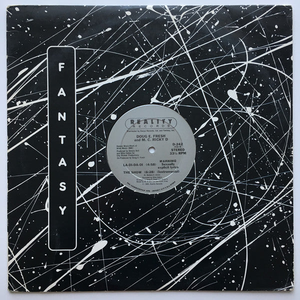 Doug E. Fresh And The Get Fresh Crew / Doug E. Fresh & M.C. Ricky D : The Show / La-Di-Da-Di (12",33 ⅓ RPM,Stereo)