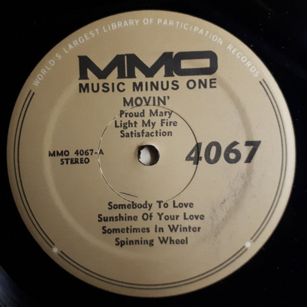 Music Minus One : Movin' (LP)
