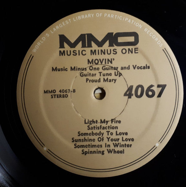 Music Minus One : Movin' (LP)