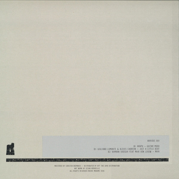 Various : Roche Madame Various 001 (12")