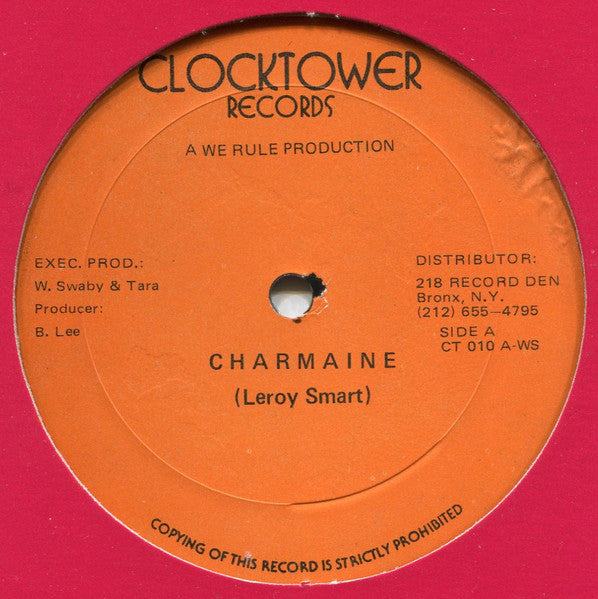 Leroy Smart : Charmaine / Let's Rock (12", Single)