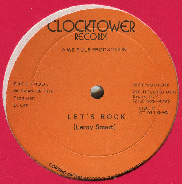 Leroy Smart : Charmaine / Let's Rock (12", Single)