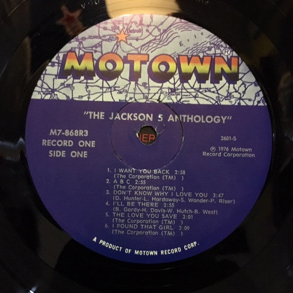 The Jackson 5 : Anthology (3xLP, Comp, Mon)