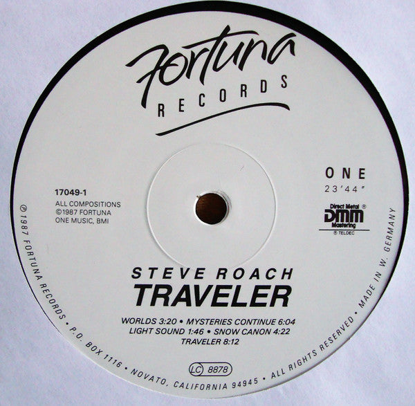 Steve Roach : Traveler (LP, Album, RE)