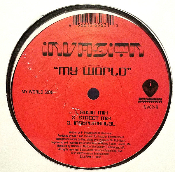 Invasion (7) : Why / My World (12")