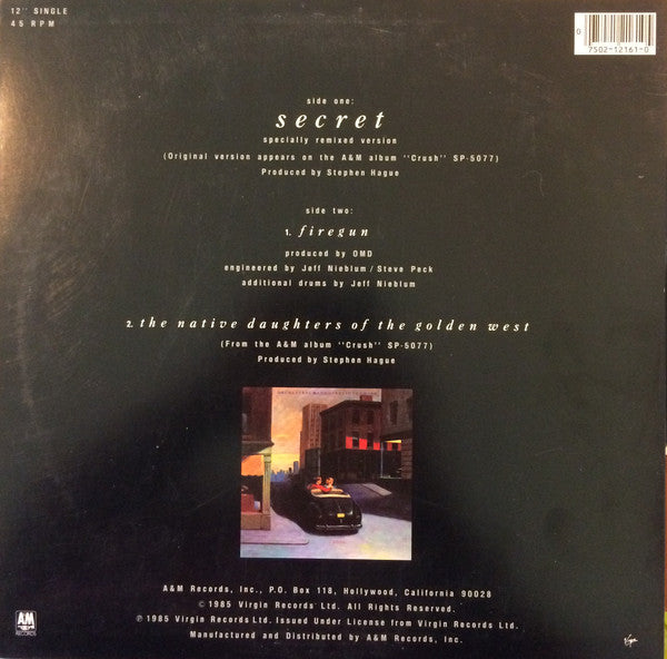 Orchestral Manœuvres In The Dark* : Secret (Specially Remixed Version) (12", Single, Ind)
