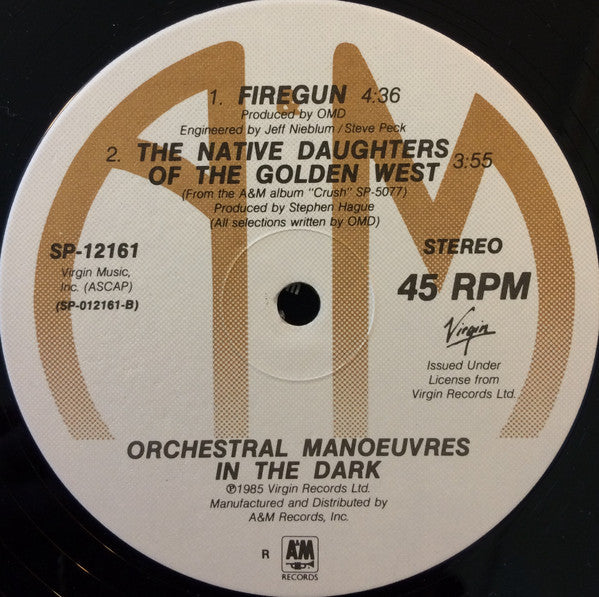 Orchestral Manœuvres In The Dark* : Secret (Specially Remixed Version) (12", Single, Ind)