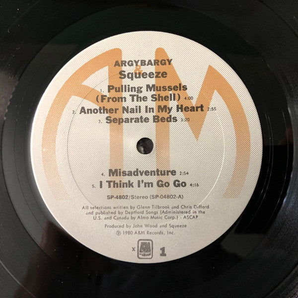 Squeeze (2) : Argybargy (LP, Album, x -)