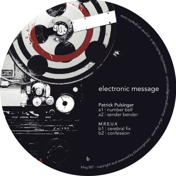 Patrick Pulsinger / M.R.E.U.X* : Electronic Message (12", Maxi)