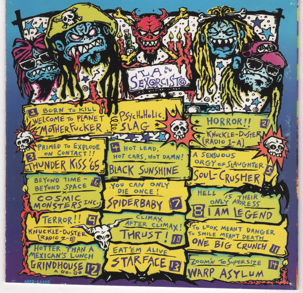 White Zombie : La Sexorcisto: Devil Music Vol. 1 (CD, Album, Club, Col)