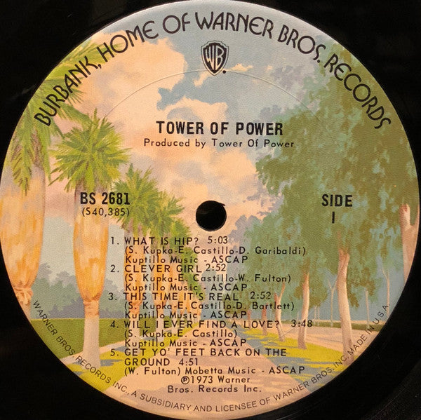 Tower Of Power : Tower Of Power (LP, Album, San)