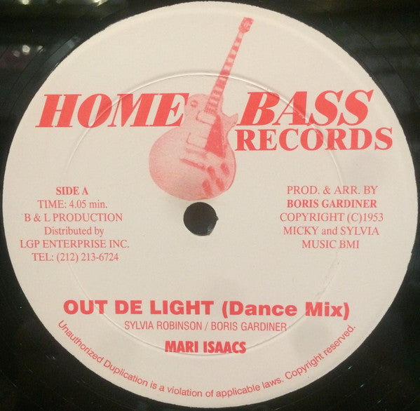 Mary Isaacs, Cassanova : Out De Light (12")