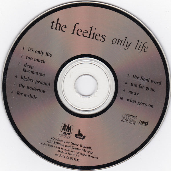 The Feelies : Only Life (CD, Album, No )